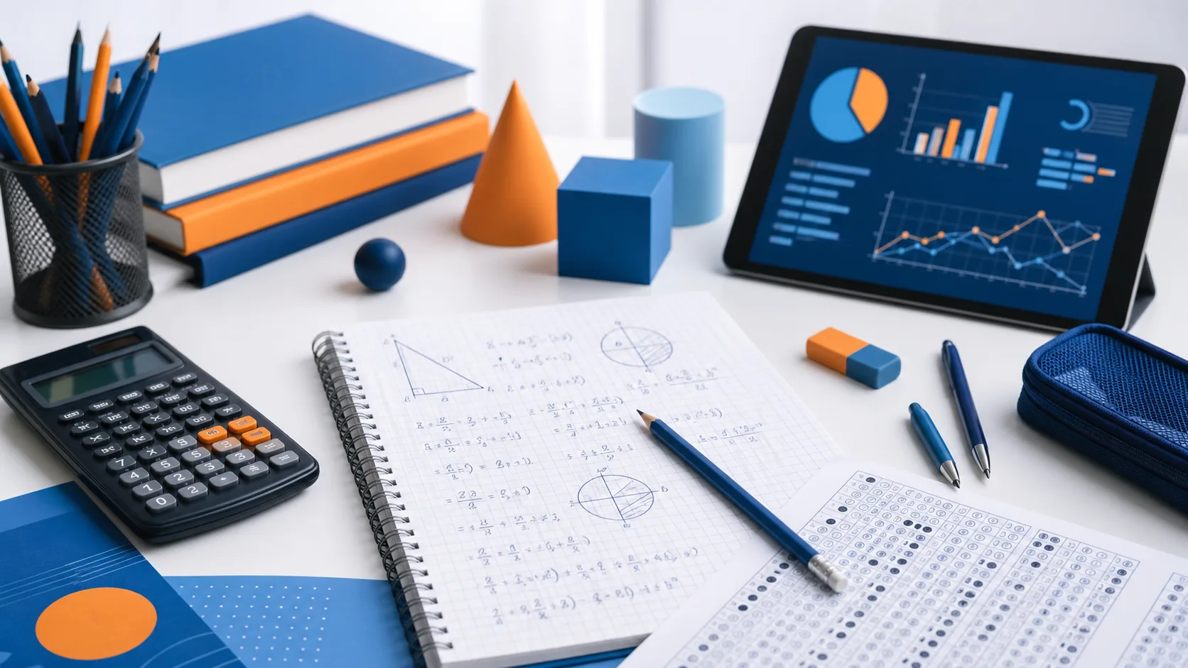 KPSS Matematik temel atma programı için defter ve soru çözümü